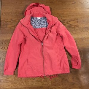 Columbia pink hooded jacket
